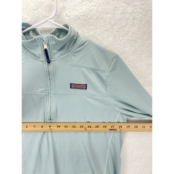 Vineyard Vines Men's Edgartown 1/4-Zip Shep Shirt Size Medium Blue‎ $128 - Picture 4 of 9